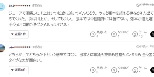 天博中国入口-张本智和观战决赛面露恐惧！日本球迷盼他退位：松岛已成日乒最强|王楚钦|松岛辉空|世界杯|樊振东|林昀儒_新浪体育_新浪新闻
